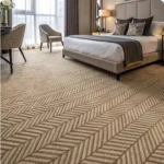 Modern bedroom carpet