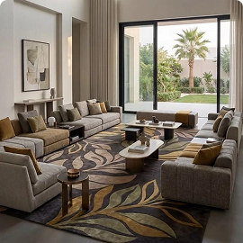 Luxury floral Carpets