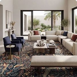 Luxury living room Carpets