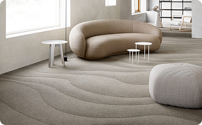 Modern grey carpet