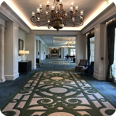 Luxury hotel carpet