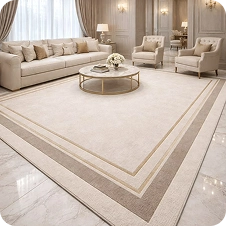 Floral room carpet